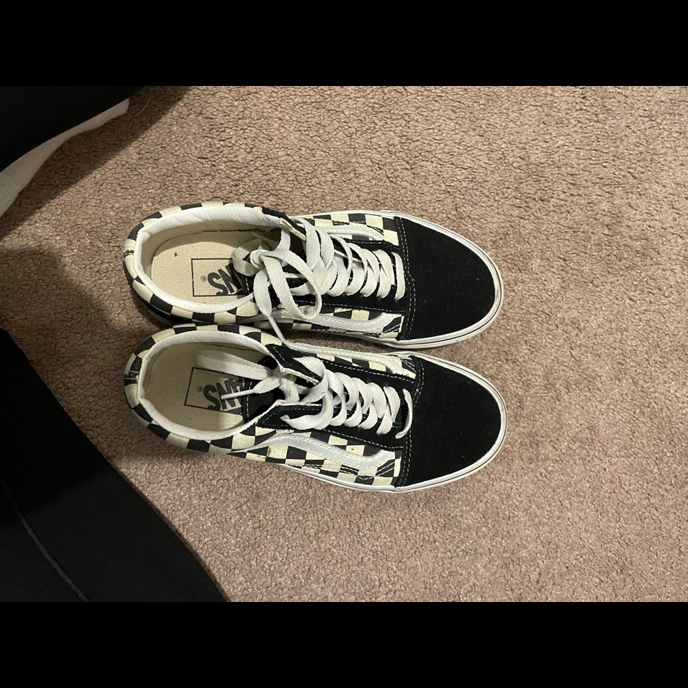 Checkered Vans